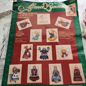 Alma Lynne Counted Cross-stitched No. 83814 Bucilla Original Needlecraft